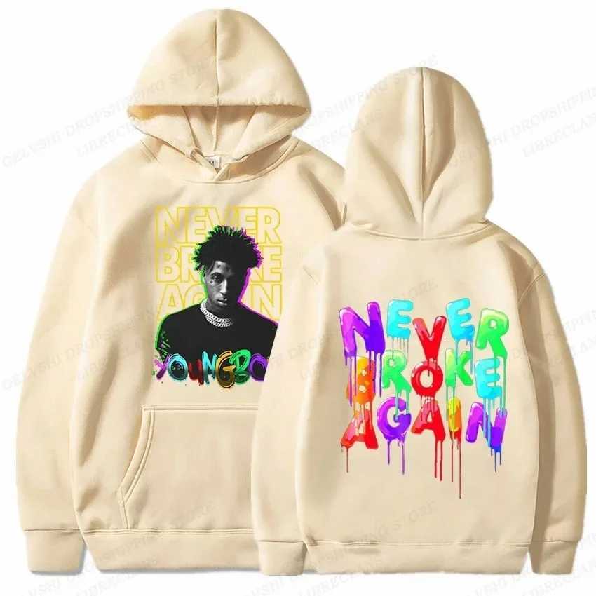 Rapper YoungBoy Hoodie Men Fashion Hoodie Never Broke Again Hoodies Sweatshirt Women Sweats Letter Pullovers Clothes Boy Coa W251027