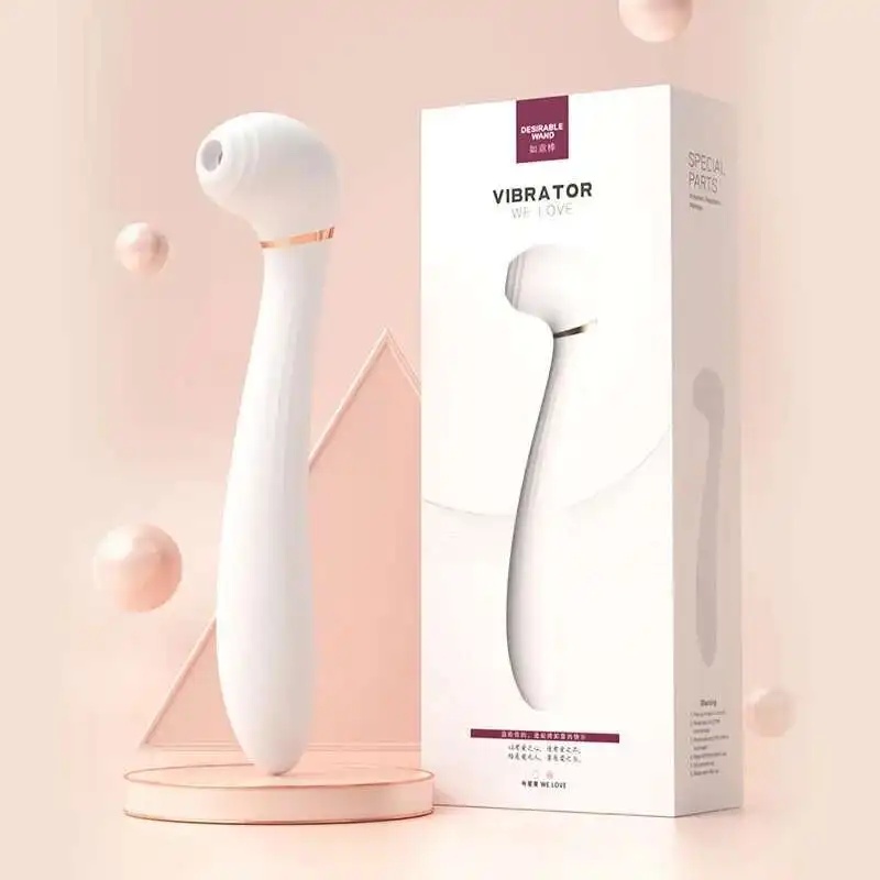 Women's Masturbation Tool Sucking Dildo vibrator Female 10 mode sucking massage stick orgasmic massager Adult sex toy Women LL-2213