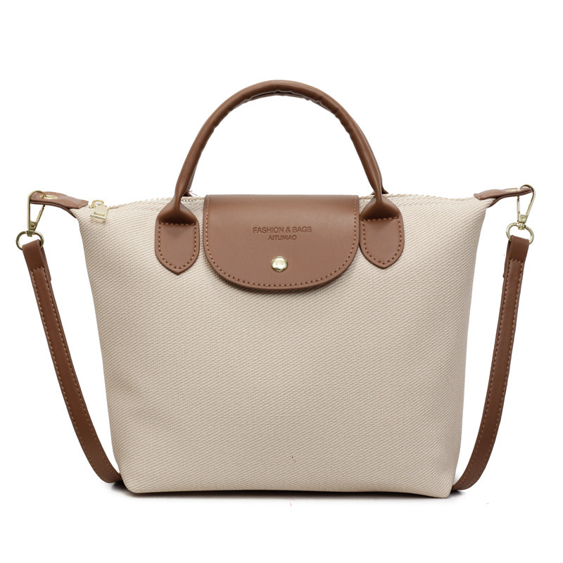 Free shipping designer bag Canvas Bag for Women New Dragon Horse Bag Niche Design Handbag Shoulder Bag Dumpling Bag Crossbody Bag