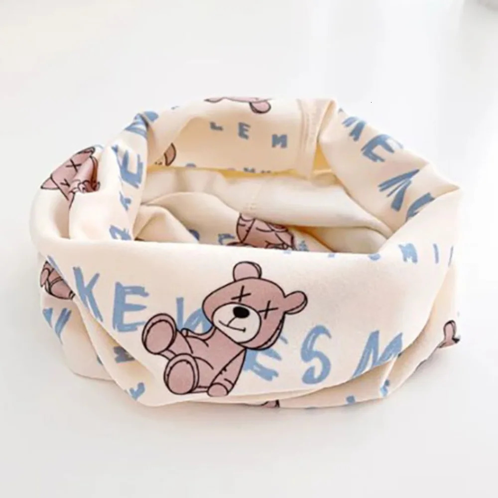 Soft and Skin Friendly 012years Winter Kids Scarf Windproof Breathable Cotton Children Warmer Neck Scarf Warm Dacron 251027
