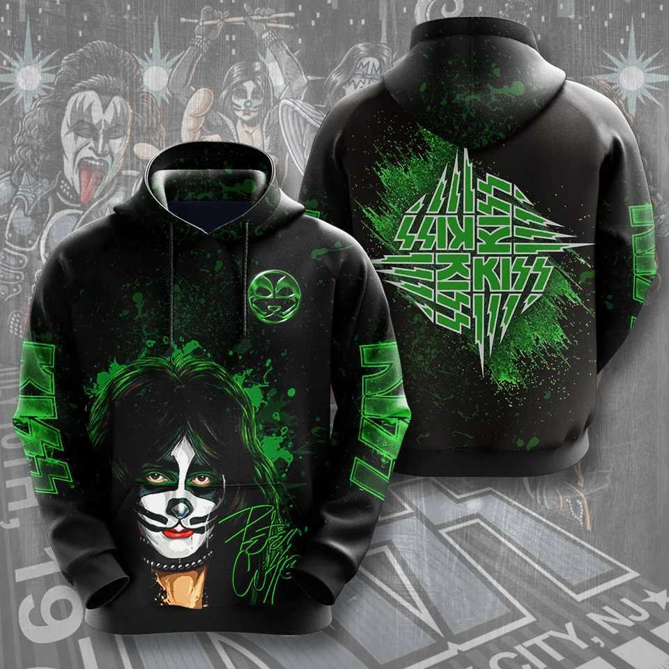 2026 Hot Rock Kiss Hoodies 3D Printed Men Women Funny Long Sleeve Sweatshirt Shirt Street Man Hoodies Tops Y2k Hoodies W251027