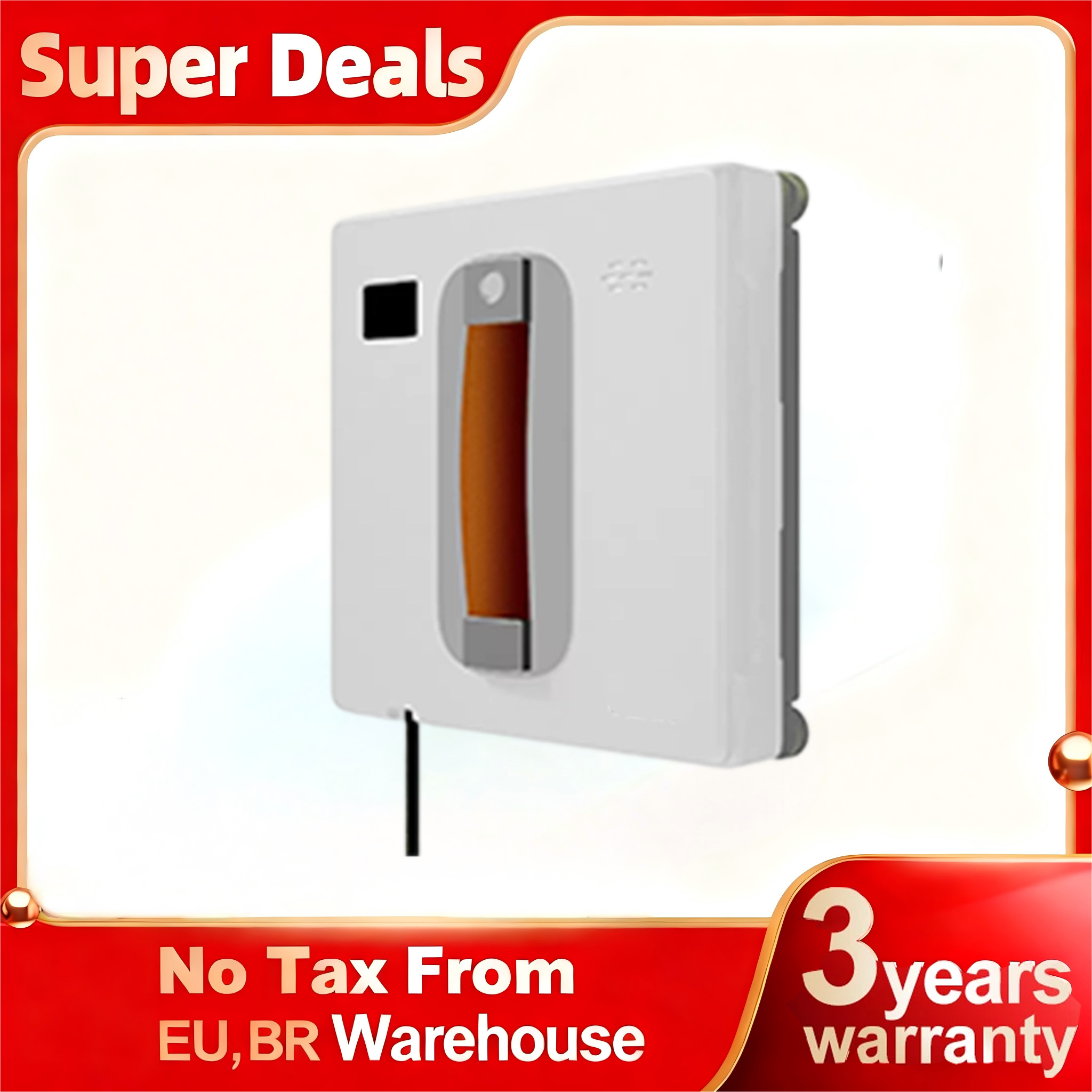 Remote Control Home Cleaning: Ultra Thin Vacuum Cleaner and Electric Window Cleaning Robot