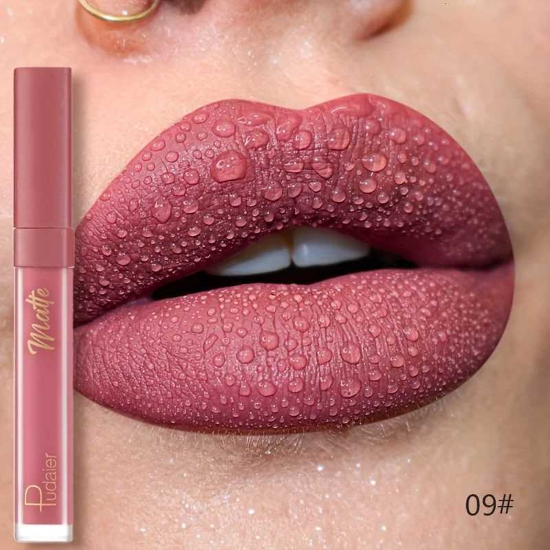 Long Lasting Velvet Lip Glaze Matte Finish Waterproof Smudgeproof Lipstick suitable for multiple scenes Everyday Lip Color W251027