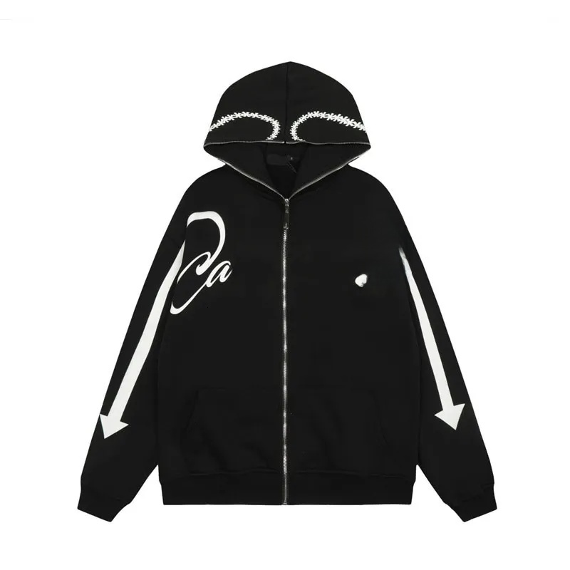 Mens Designer Hoodies Winter High Street Embroidery Shooter Designer Hoodie Jacket Tracksuit Men Polo Veste Coat Warm Women Y2K Tracksuits Sportswear 