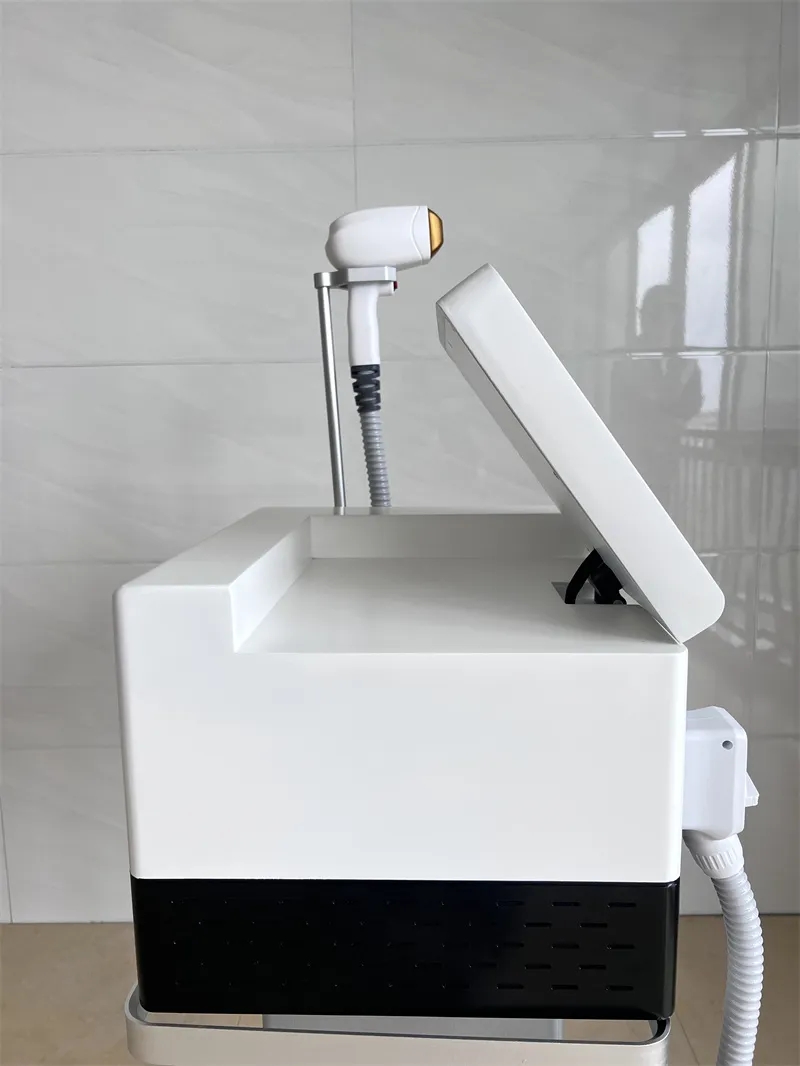 NEW 808 Alexandrite Hair Removal Laser Diode Machine High Power Ice Platinum Body Face Underarm Cooling Head Permanent Painless Epilator