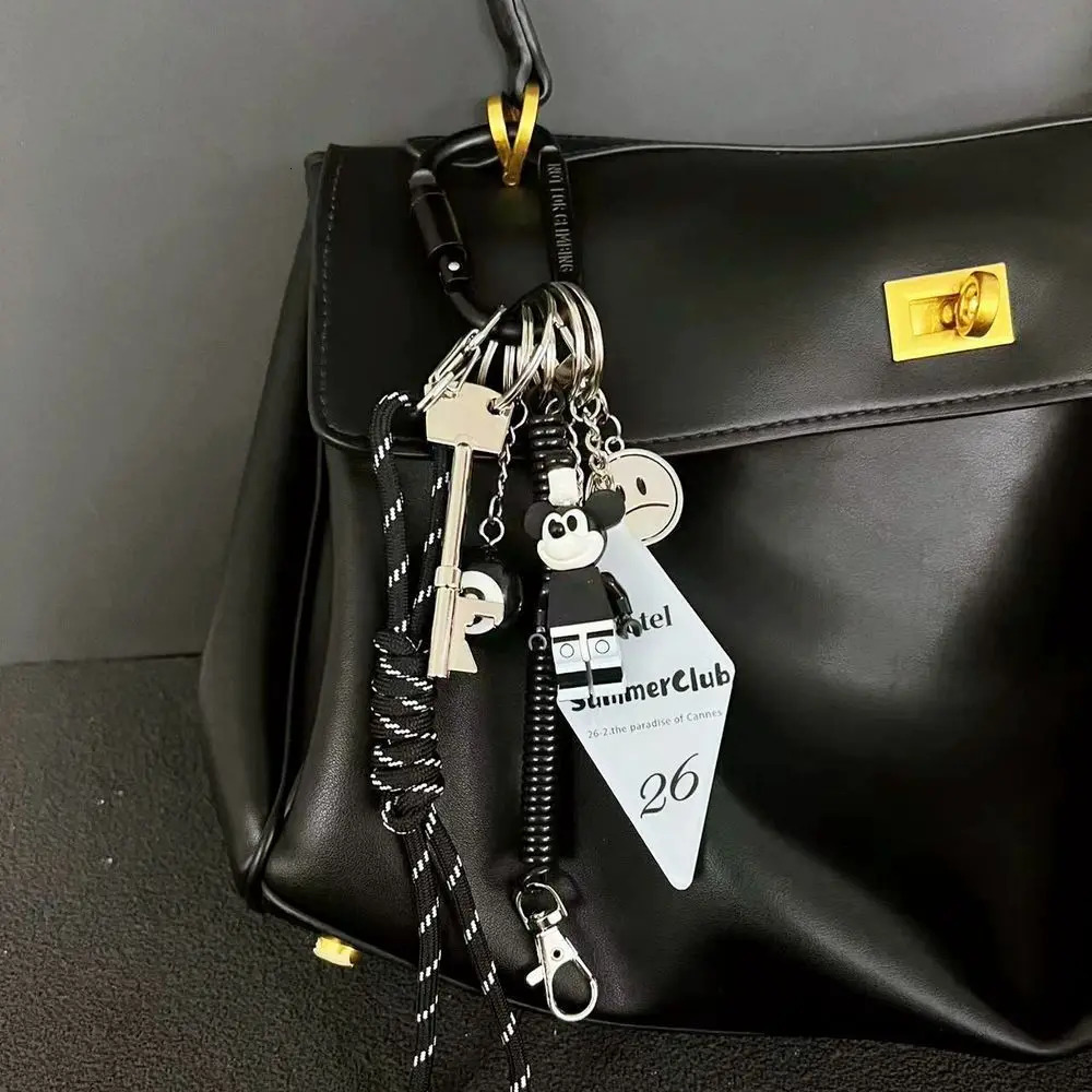 Creative Bag Pendant Locomotive Bag Rodeo Same Chain Decorative Keychain Pendant Mobile Phone Lanyard Fashion Accessories 251027