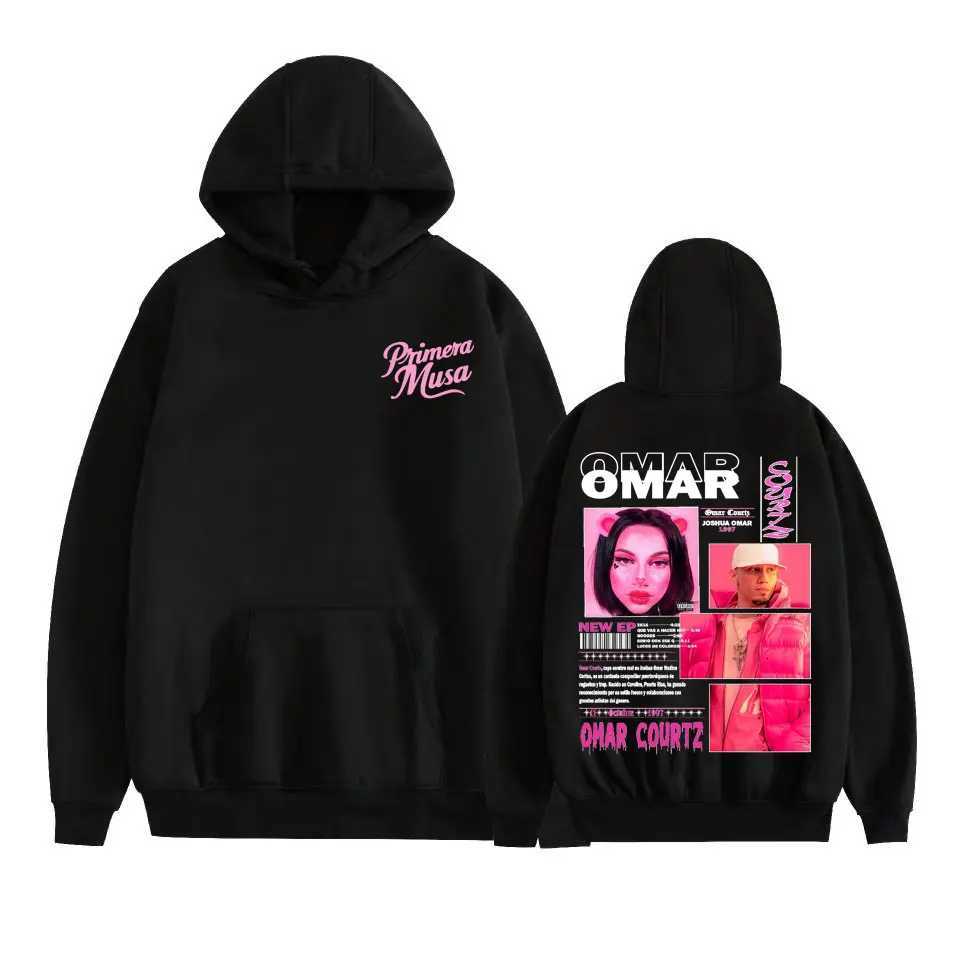 Omar Courtz Primera Musa Graphic Hoodies Men Women Clothing Hip Hop Fashion Sweatshirt Harajuku Casual Fleece Hoodie Streetwear W251027
