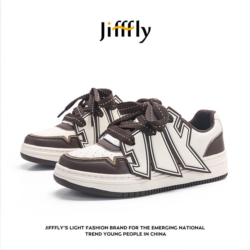 Jifffly Men's 2025 Summer New Sneakers Couple Style Sports Casual White Women Versatile Trendy Shoes