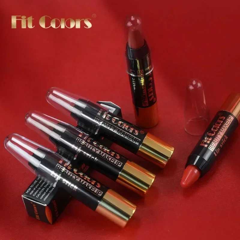 Easy Coloring Gloss Lipstick Lasting Nude Red Lipsticks Lip Crayon High Pigmented Waterproof Moisturizing Lip Stick Lips Makeup W251027