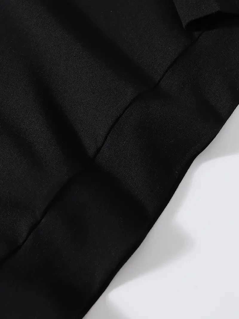 Mens autumn and winter fashionable casual loose Los Angeles letter print fleece pullover long sleeved round neck sweatshirt W251027