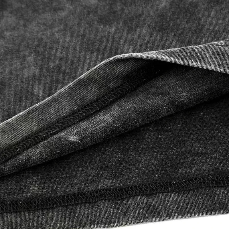 2025 Washed Vintage TShirts Street Hip Hop Retro Punk T Shirt women Harajuku Casual Cotton Short Sleeve Acid Wash TShirts tops 251027