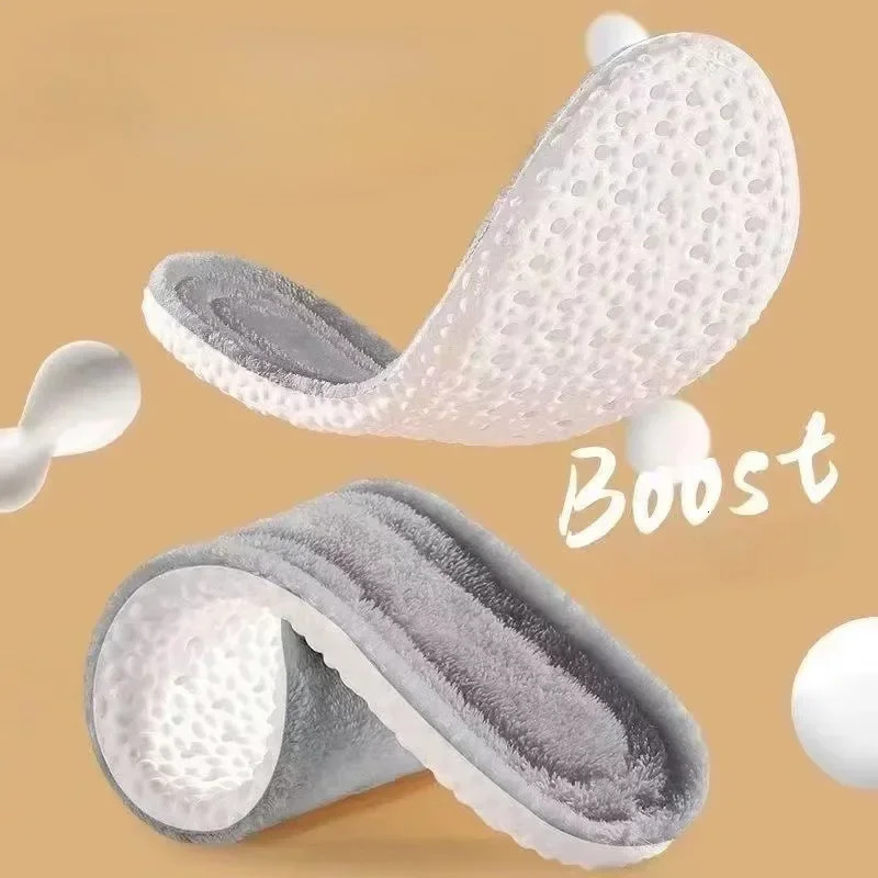 2PCS Soft Cashmere Snow Boots Padding Winter Warm Plush Insoles Women Men Thicken Thermal Shoe Pads Self Heated Sports Inserts251020