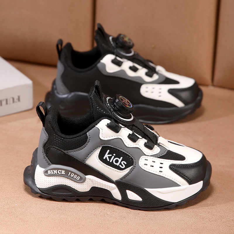 Kids Basketball Shoes for Boy Girl Fashion Design Sports Shoes Kidszworld Sneakers Child Running Shoes Plus Big Sizes US11C-6.5Y K1209