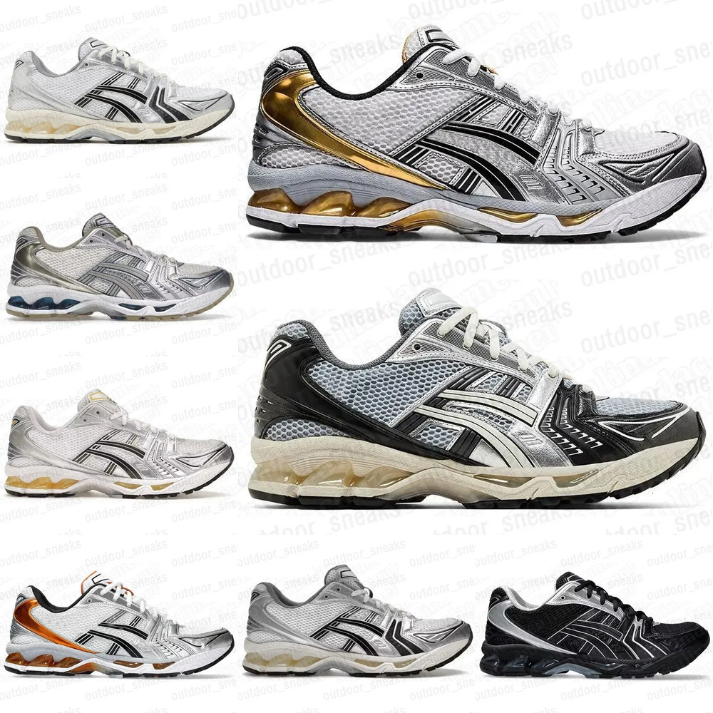 2025 running shoes for mens womens sneakers graphite grey black purple gold sliver green men designer shoes tiger nyc asicskayano 14 multicolour runner sports 5fe