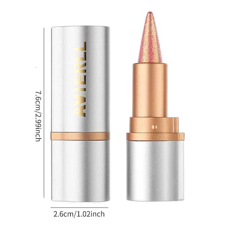 AVIERLL Sparkling Lipstick LongLasting Waterproof Shine in Vibrant Colors Perfect Valentines Day Gift for Her W251027