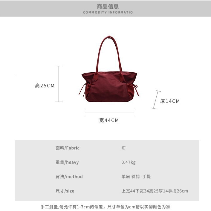 Free shipping designer bag Bags New Large Capacity Fitness Travel Bag Versatile Women Shoulder Bag Drawstring Lightweight Tote Bag