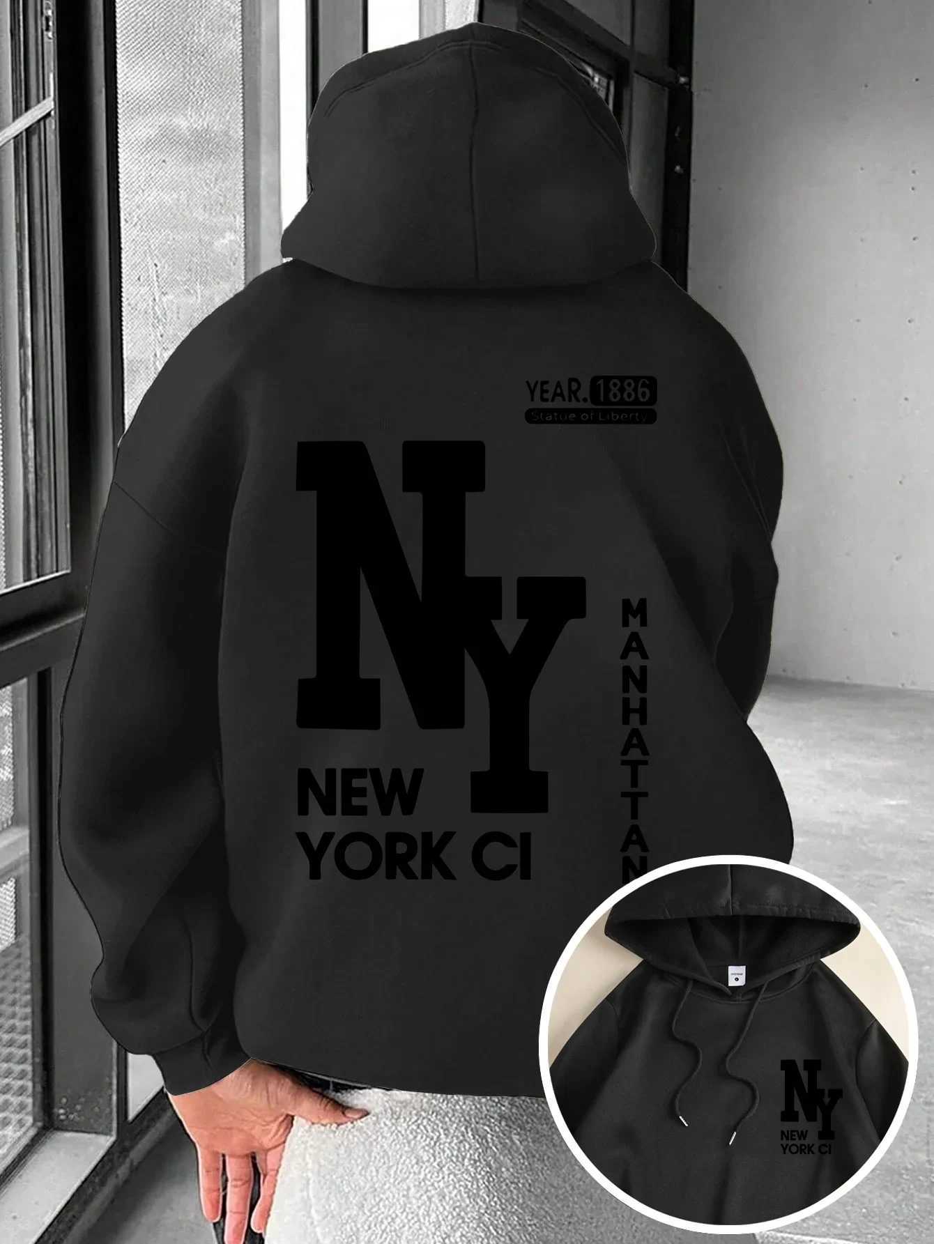 New Mens Autumn Fashion Letter Printed Soft and Comfortable Hoodie Outdoor Street Style Hoodies For Man Clothing W251027