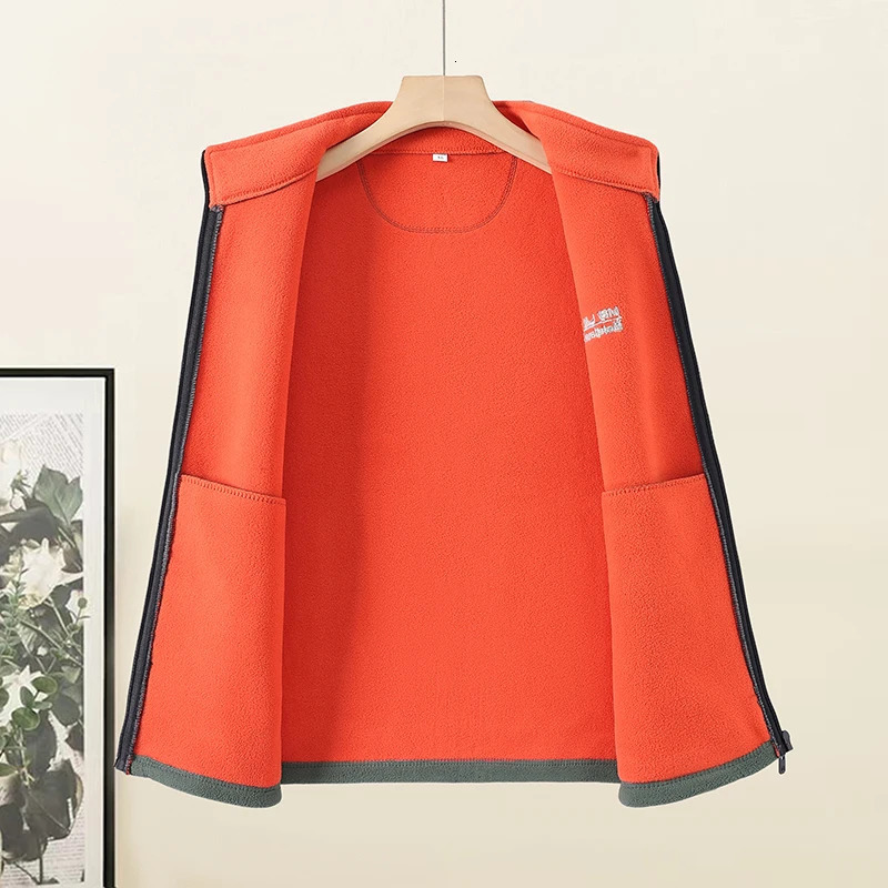 Mens Highquality Velvet Vest Autumn Winter Lightweight Outdoor Casual Vest Camping Fishing Zipper Vest Work Clothes 251024