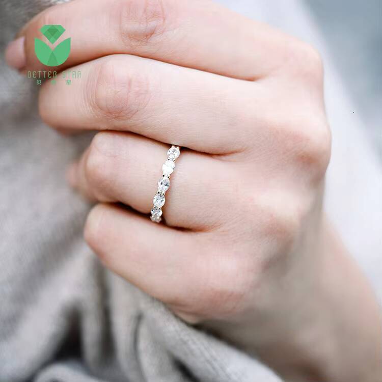 Elegant Diamond Ring Lab Created Diamond Engagement Ring Real Diamond Rings for Women