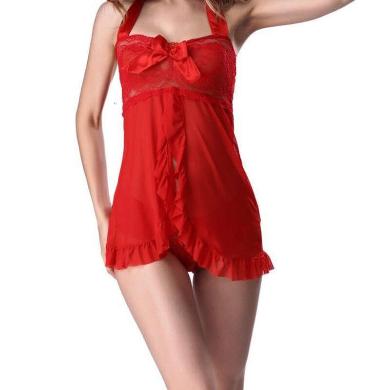 Lace Sexy Lingerie Women S Intimates Lingerie Multi Color Mesh Sexy Nightgown Transparent Large Size Low Cut Pamas