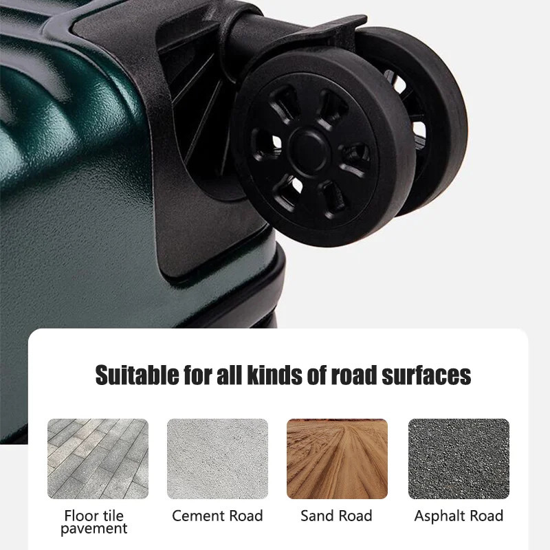 Suitable for Delsey Suitcase Universal Wheel Luggage Accessories Spare Parts for Trolleys Wheel Replacement Repair 251027