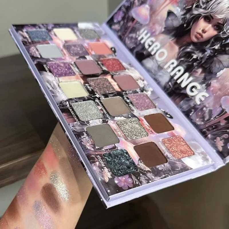 21color Cold Moon Anime Flower Fairy Eyeshadow Palette Matte Shimmer Metallic Shades Professional Makeup with Glitter LastingXJ251027