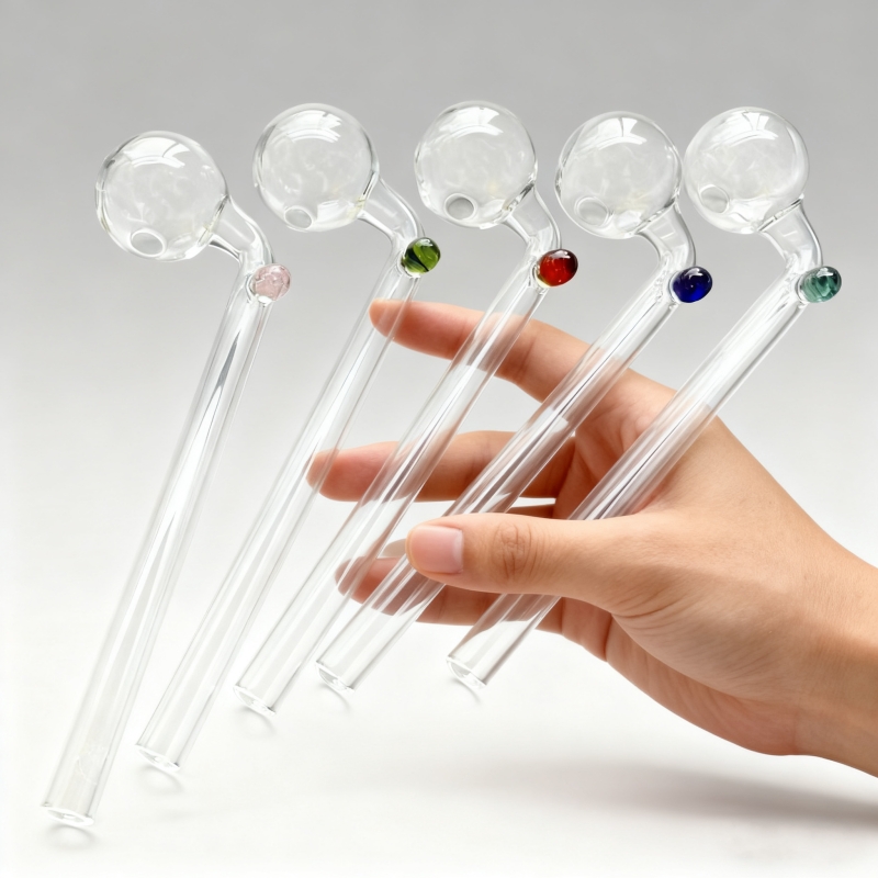 Pyrex Smoking Oil Burner Bubbler Pipes 30mm Bowls Slide Glass Pipe Downstem For Water Oil Bubblers Smoking Accessories