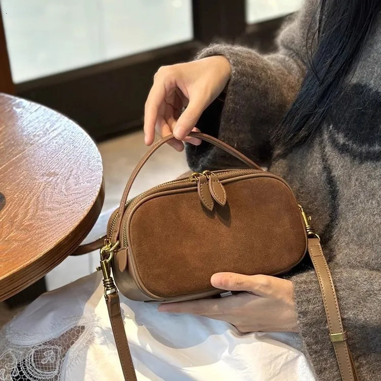 Vintage Shoulder Bag for Women Faux Suede Leather Female Handbags small ladies messenger Crossbody Bags Sac A Main bolsos 251027