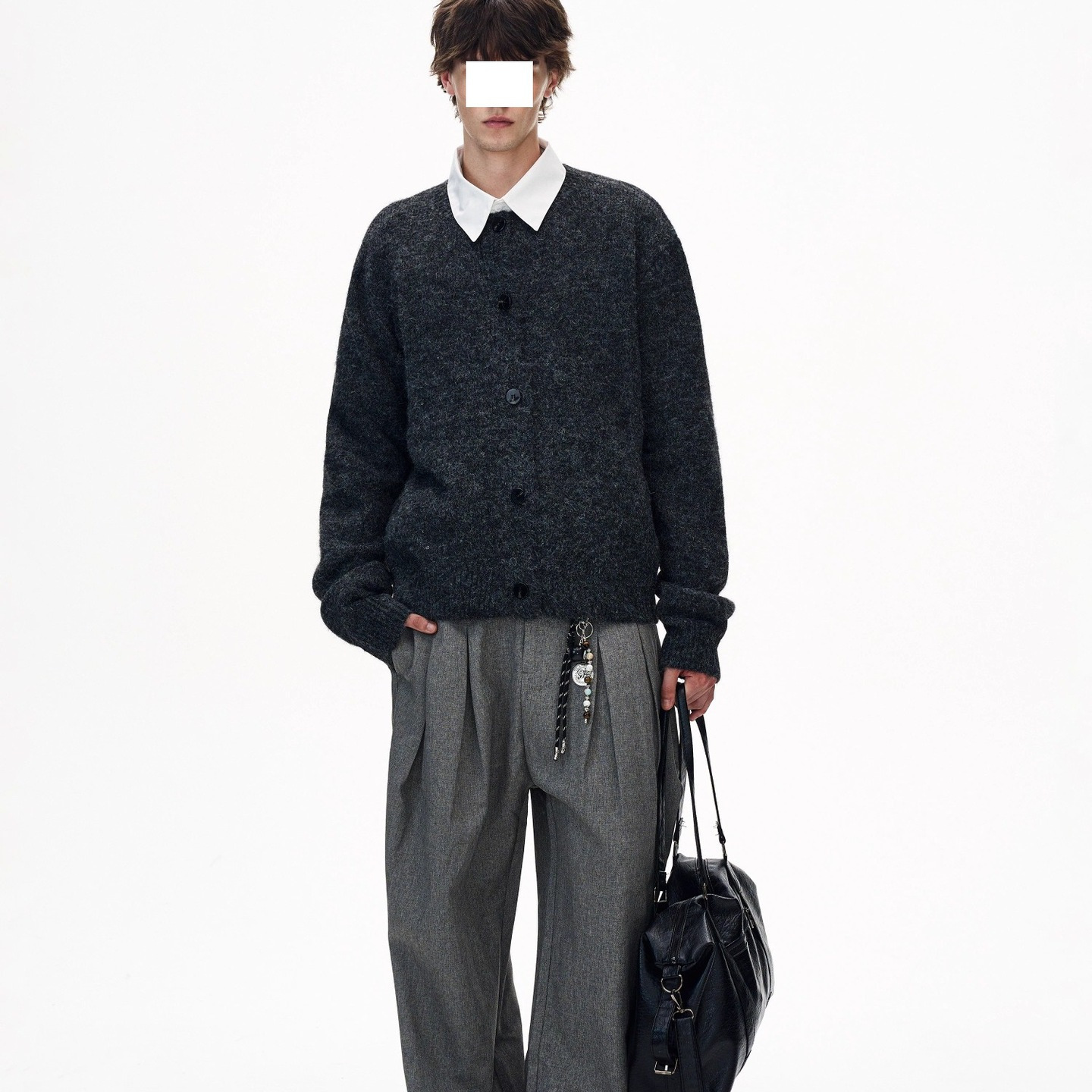 New Unisex Knitted Designer Sweater Sweater For Men High-end Street Fashion Loose And Lazy Old Money Style Design Men's Cardigan With Buttons