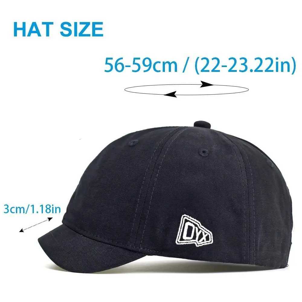 Four Seasons Men Women Fashion Short Brim Cotton Baseball Cap Casual Dad Hat Adjustable Trucker Style Low Profile CapsW251027