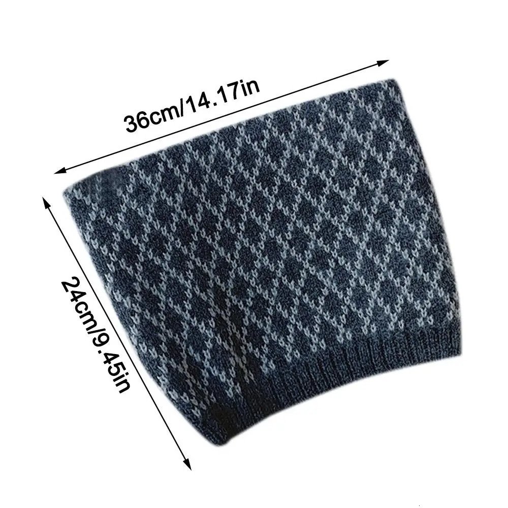 Bib Baby Thermal Neck Warmer Thickened Windproof Coldproof Boys Girls Knitted Scarf Neckerchief Warm Neck Cover Snood Cowl Tube 251027