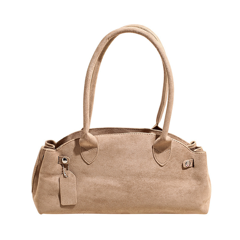 Free shipping designer bag High-Quality Suede Underarm Bag for Women Korean Ins Style Shoulder Bag Versatile Fashion Niche Design Baguette Bag