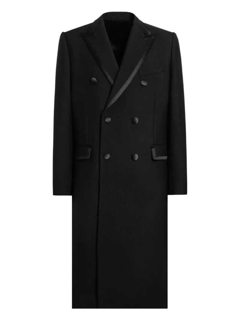 Gorgeous Men Coat Double Breasted Long Sleeve Man Overcoat Formal Wool Blend Winter Winter Business Blazers Customized