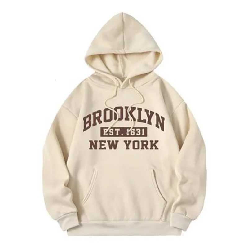 BROOKLYN Mens Casual Hoodies Spring Autumn Pullovers Fashion Multiple Colour Sweatshirts Top W251027