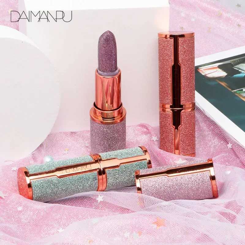 Glitter Lipstick Temperature Color Changing Long Lasting Lip Tint Waterproof Red Pink Sexy Lips Cosmetics Makeup W251027