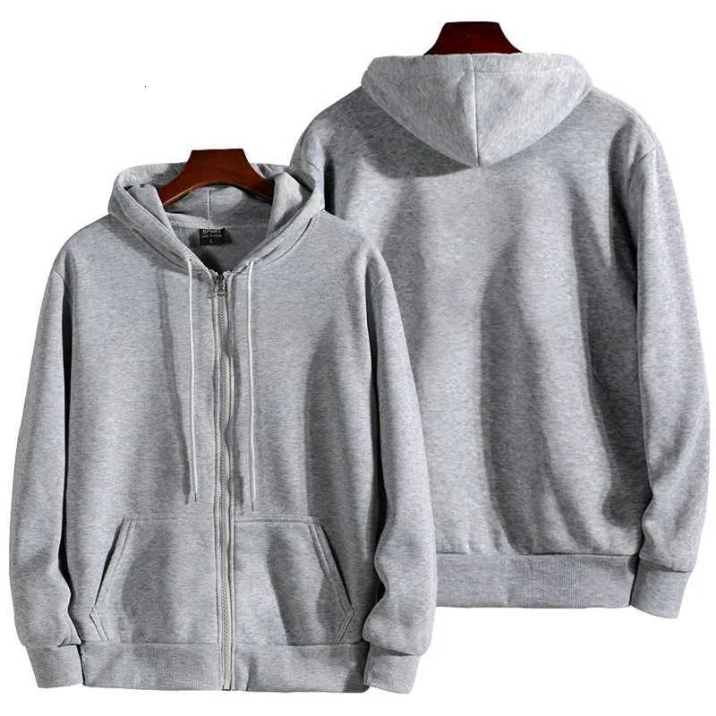 2025 New Fashion Zipper Hoodies WomenMen Fashion Long Sleeve Hooded Sweatshirt Casual Autumn Winter Sportwear Solid Clothes W251027
