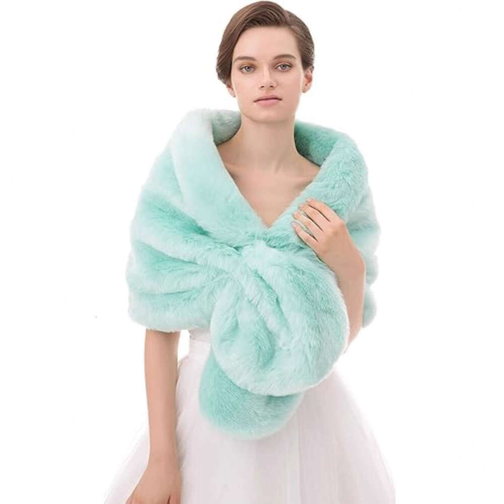Rex Faux Shawl Autumn New Imitation Rabbit Fur Cape Vest Women's Coat