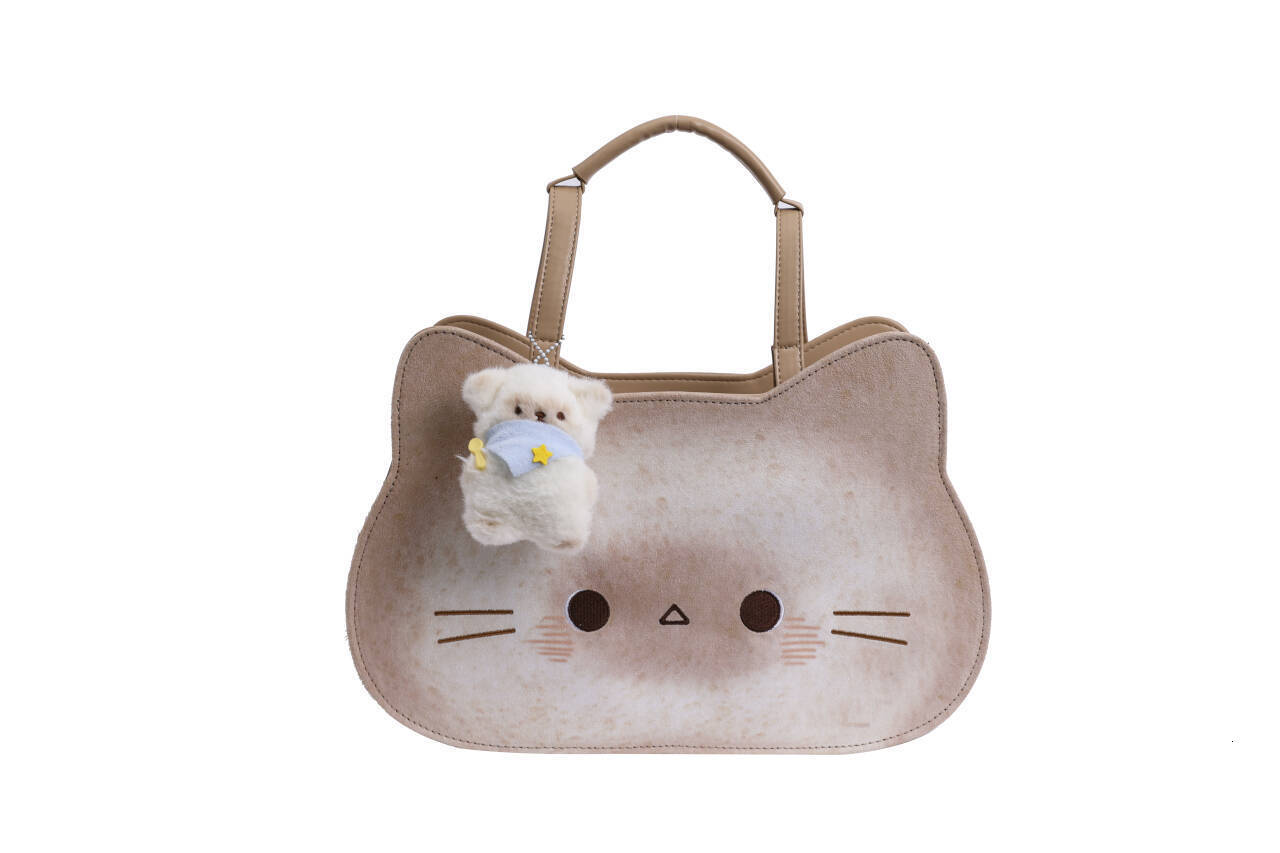 Free shipping designer bag Fashion Large Capacity Underarm Bag for Women New Cute Cartoon Cat Tote Bag Multifunctional Backpack