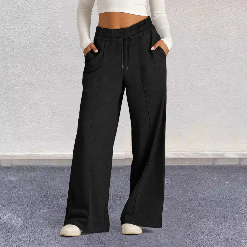 Yoga Straight Leg Sweatpant Straight Leg Womens Loose Tracksuit Pants Wide Leg Outdoor Gym Runing Casual Tracksuit Pants 251027