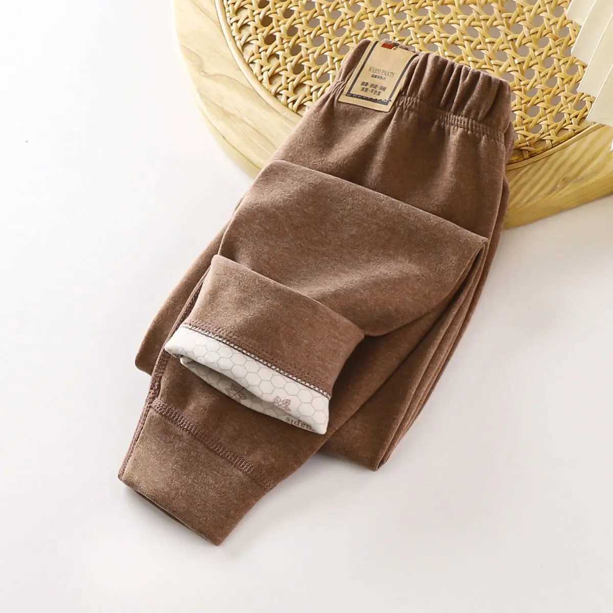 Spring and Autumn Winter Childrens Boys Girls Thin Velvet Autumn Pants Home Pants Single Pants Boys Pants Girls Pants 215yT251027