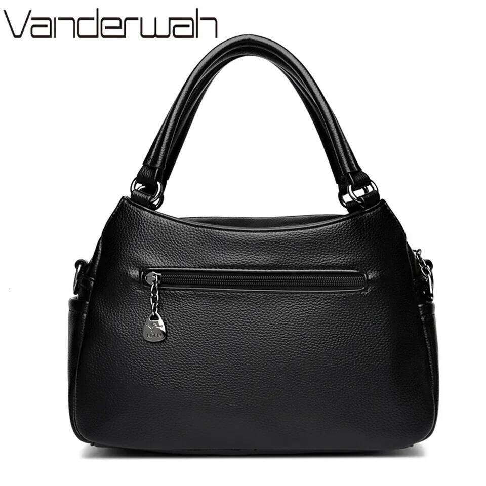 Fashion Soft Leather Handbag For Women Branded Shoulder Bags Crossbody Bag New Ladies Designer Purse Bolsos Mujeres