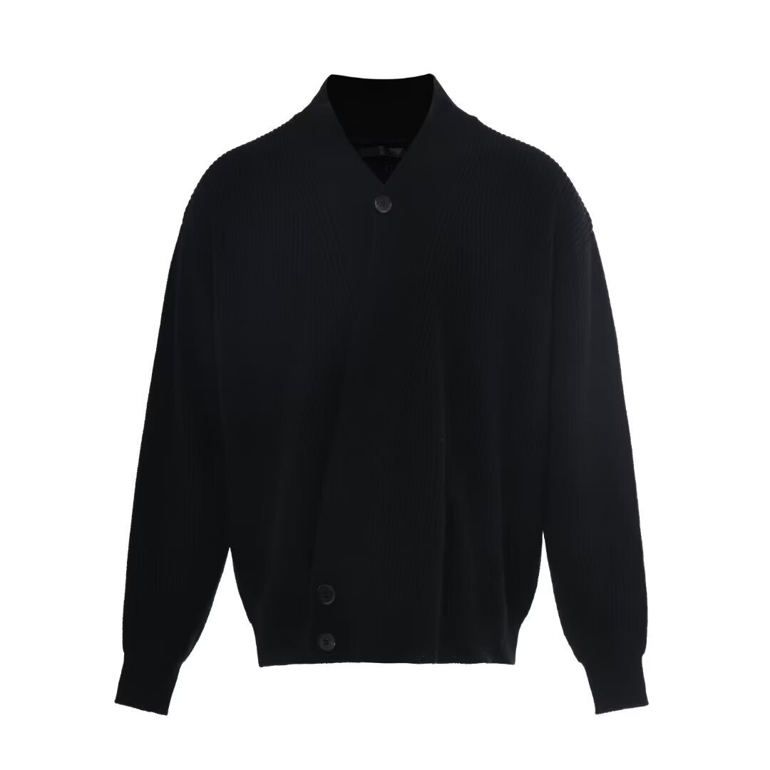 Harajuku New Men's Sweater Knitted Cardigan Casual V-neck Designer Sweater Loose Top Versatile Sweater Trendy Jacket