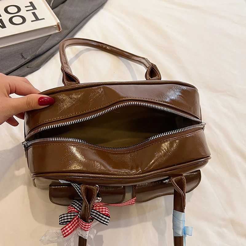 Bowling bag handbags niche armpit largecapacity pocket design bag wan D251027