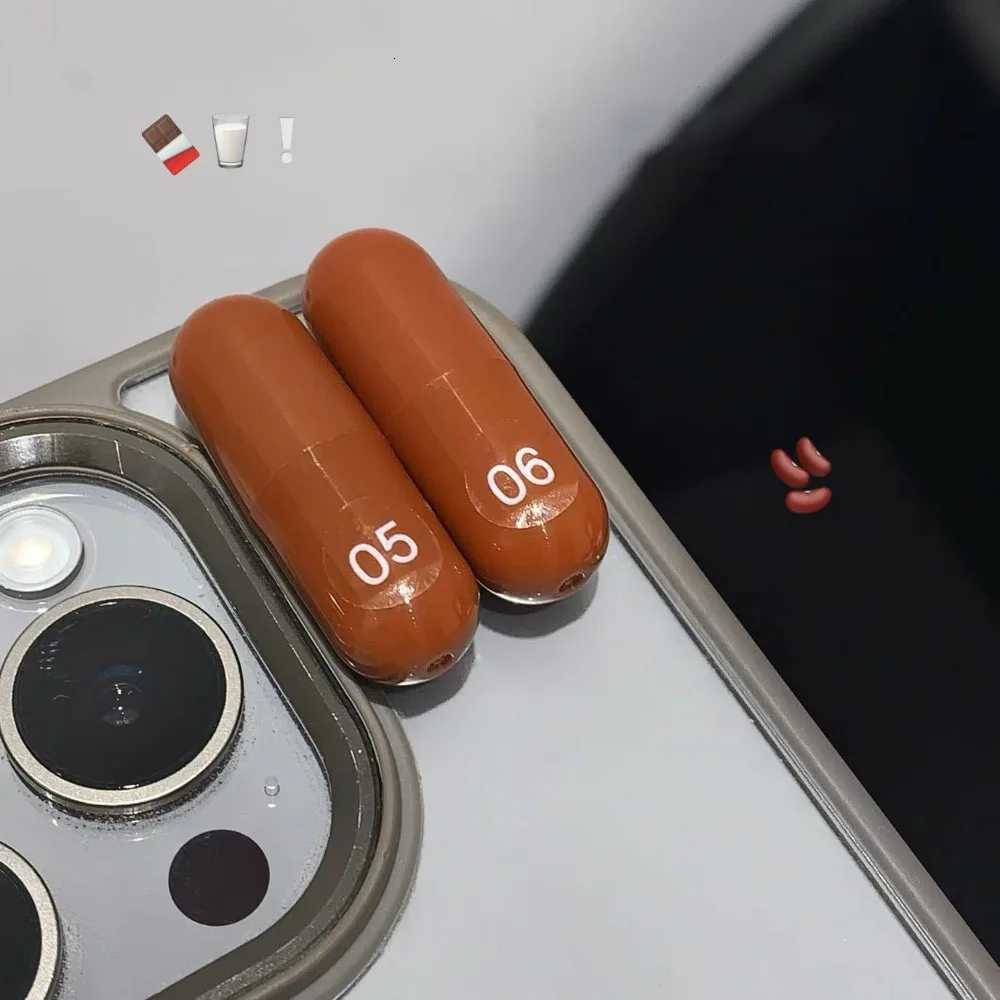 0 Colors Coco Capsule Lipstick Set Velvet Matte Waterproof Lip Glaze Sexy Nude Easy To Color DIY Lip Stick Novelty Makeup W251027