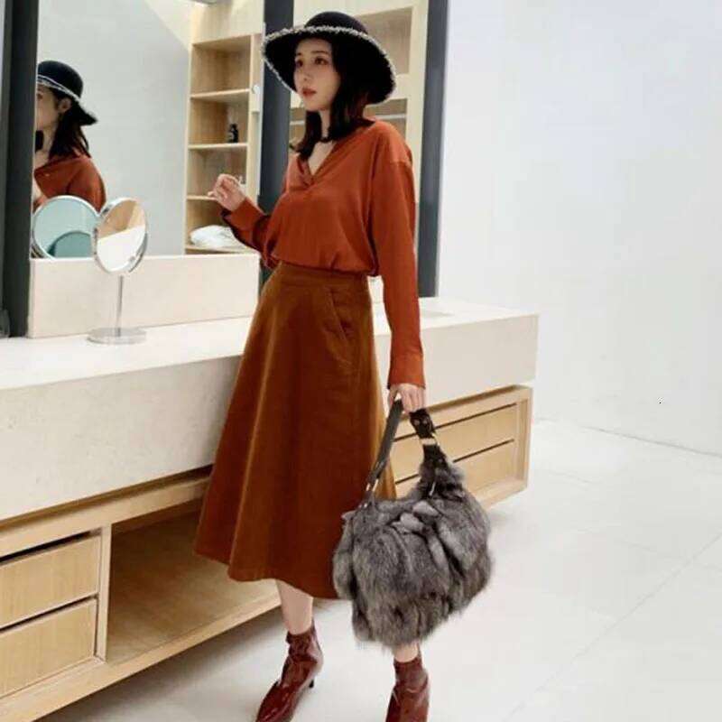 Women Winter Handbag Genuine Party Bag Tote Designer High Quality Real Sier Fox Fur Handbags Female