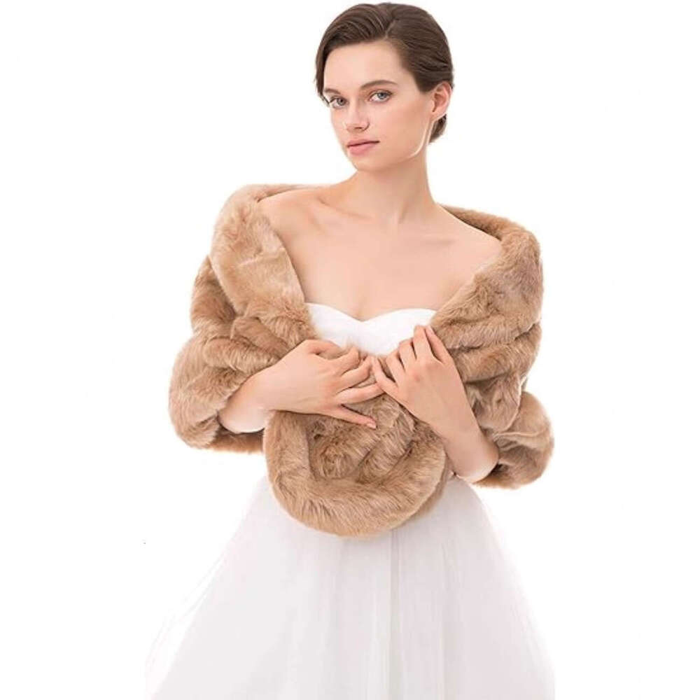 Rex Faux Shawl Autumn New Imitation Rabbit Fur Cape Vest Women's Coat