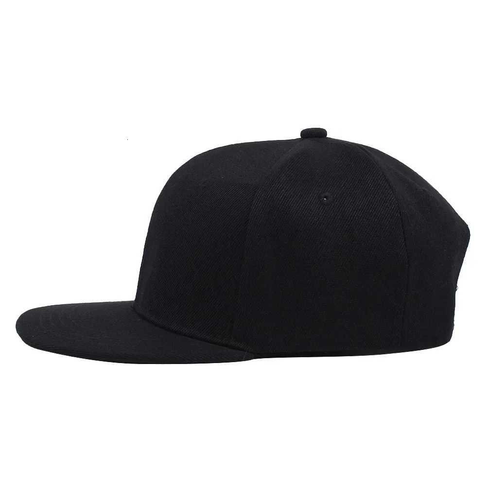 Unisex Cap Acrylic Plain Snapback Hat High Quality Adult Hip Hop Baseball Caps for Men Women Outdoor Leisure Baseball Flat HatW251027