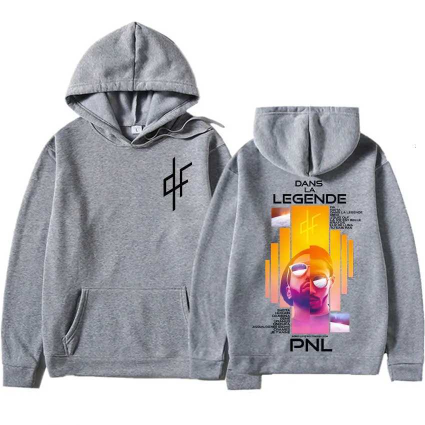 French Rap PNL Le Monde Chico Album Print Hoodie Mens Clothing Y2k Harajuku Hip Hop Hoodies Oversized Cozy Teenagers Sweatshirts W251027