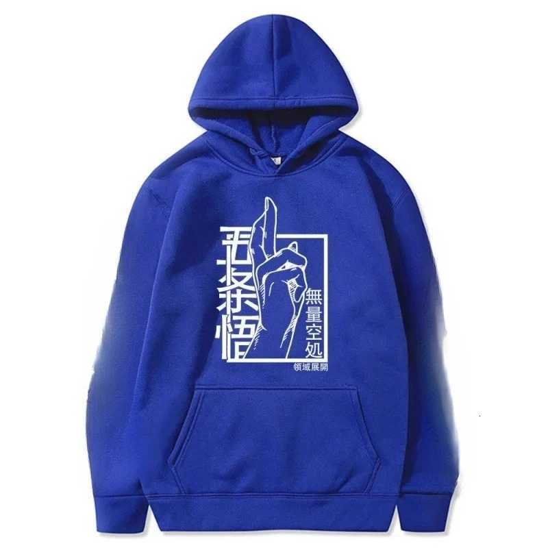 Japanese Manga Jujutsu Kaisen Mens Street Harajuku Hoodie Outdoor Casual Sweatshirt Warm Autumn and Winter Top W251027