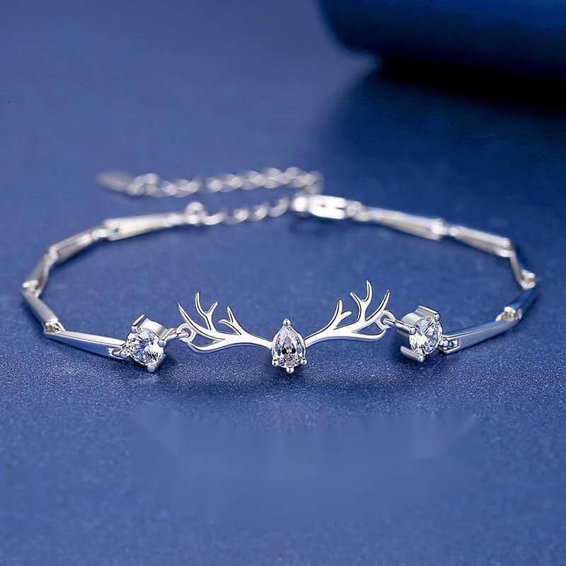 Yilu You Sier Bracelet Women, Ins Style Niche Design, Couple's Gift, Summer Festival Gift for Girlfriend, Hand Jewelry